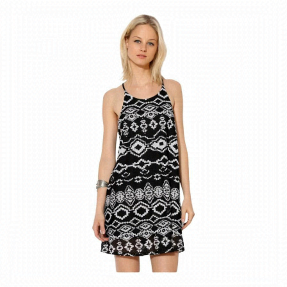 URBAN OUTFITTERS Mesh Racerback Tank Dress US S